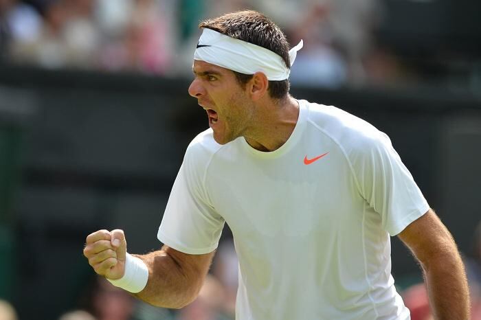 El argentino Juan Martín Del Potro aguarda rival en cuartos de final de Roland Garros. FOTO: Archivo
