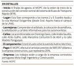 Esta semana arrancarán las obras del tramo central del metrobús en la zona de la Universidad Nacional de Asunción (UNA). El primer paso será la construcción de los desagües pluviales y cloacales, anunció Santiago de Filippi, gerente del programa Reconversión Urbana, Modernización del Transporte Público Metropolitano y Oficinas de Gobierno. Afirmó que la empresa contratada deberá acelerar las obras, ya que hubo un pequeño retraso por las refacciones de los caminos alternativos.