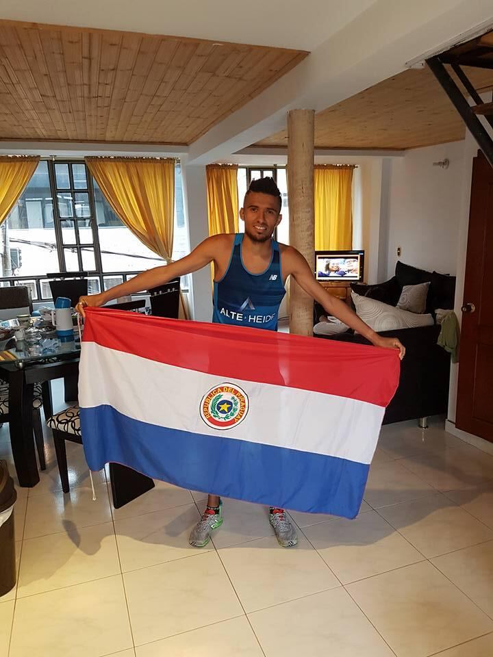 Derlys será el último atleta paraguayo en ingresar a la Villa Olímpica y también el último en competir. Foto: Derlys Ayala Fb. 