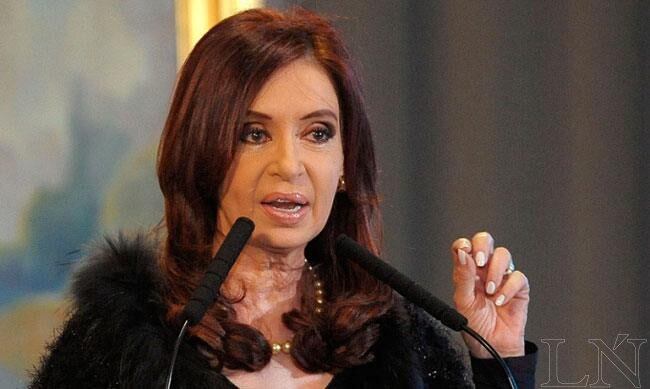 Cristina Kirchner, ex presidenta de la Argentina.