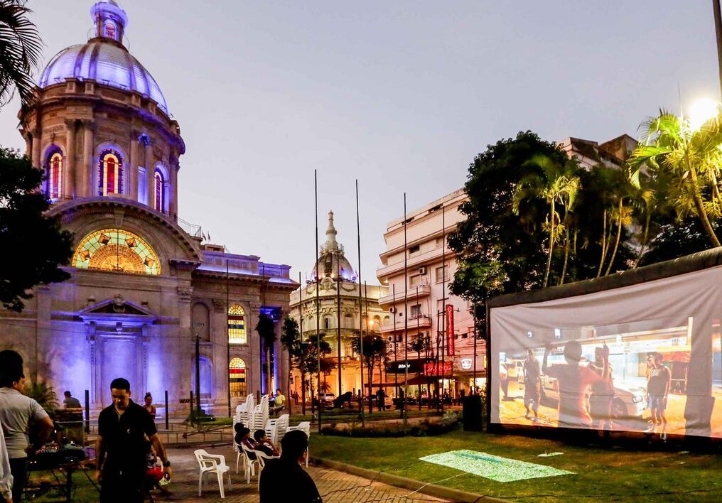 Varias actividades se vivirán en la última jornada de la Semana de la Cultura y la Diversidad, que incluyó cine en espacios públicos. Foto: SNC.