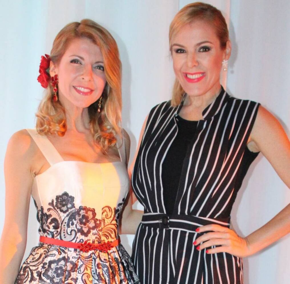 Verónica de Toyotoshi y Paola Hermann. 