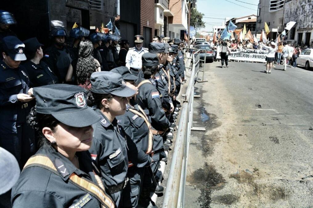 Estudiantes de todo el país participaron de la marcha. Foto: Fernando Riveros.