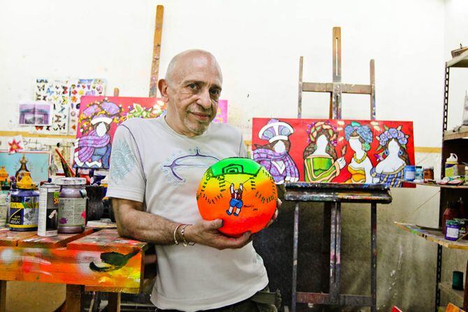 El talentoso artista paraguayo Ricardo Migliorisi falleció a los 71 años. Foto: Archivo.