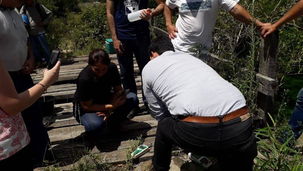 La intervención se dio tras una denuncia formulada por pobladores de la zona denominada “Pindoty”, de un distrito de Coronel Oviedo. Foto: Gentileza.
