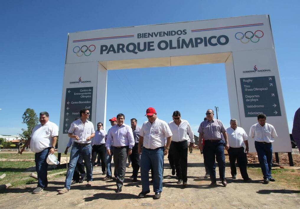 El Presidente recorrió todas las instalaciones del COP.
