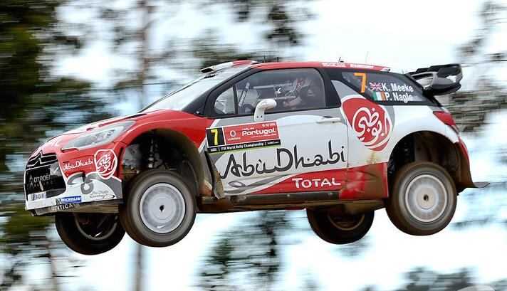 El británico Kris Meeke (Citroën DS3) aumentó su ventaja en el rally de Portugal.
