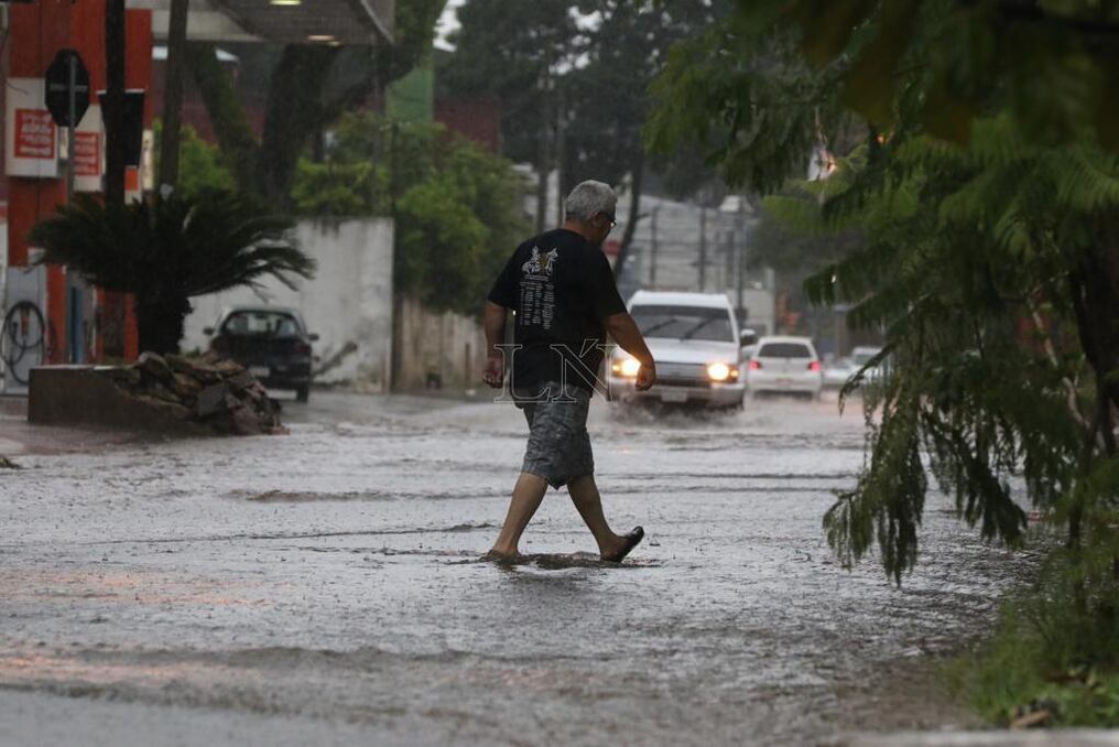 Se verán afectados por la tormenta 7 departamentos. Foto: Pánfilo Leguizamón.