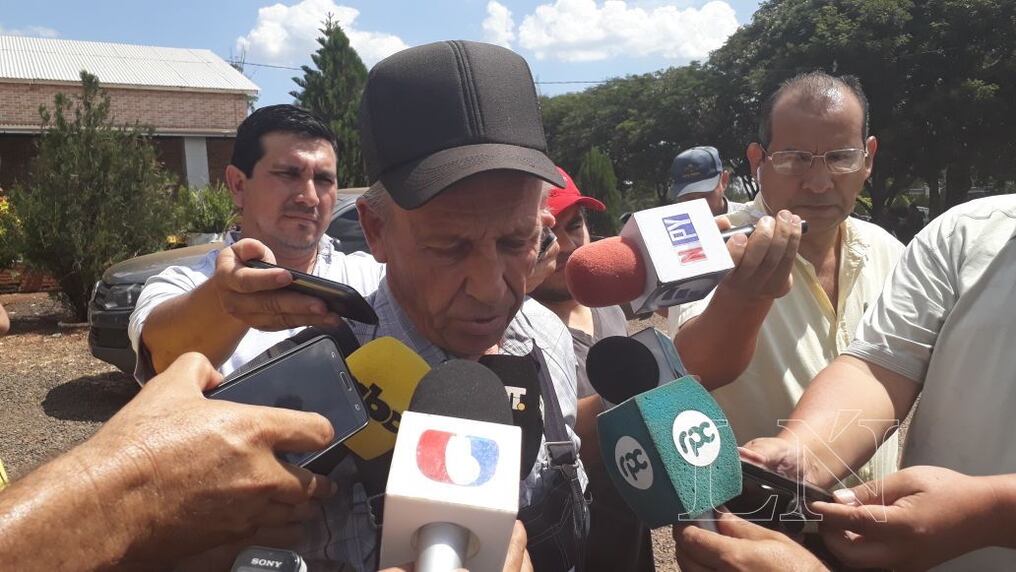 Abraham Fehr confirmó que su hijo falleció seis días después de ser secuestrado. Foto: Lorenzo Aguero