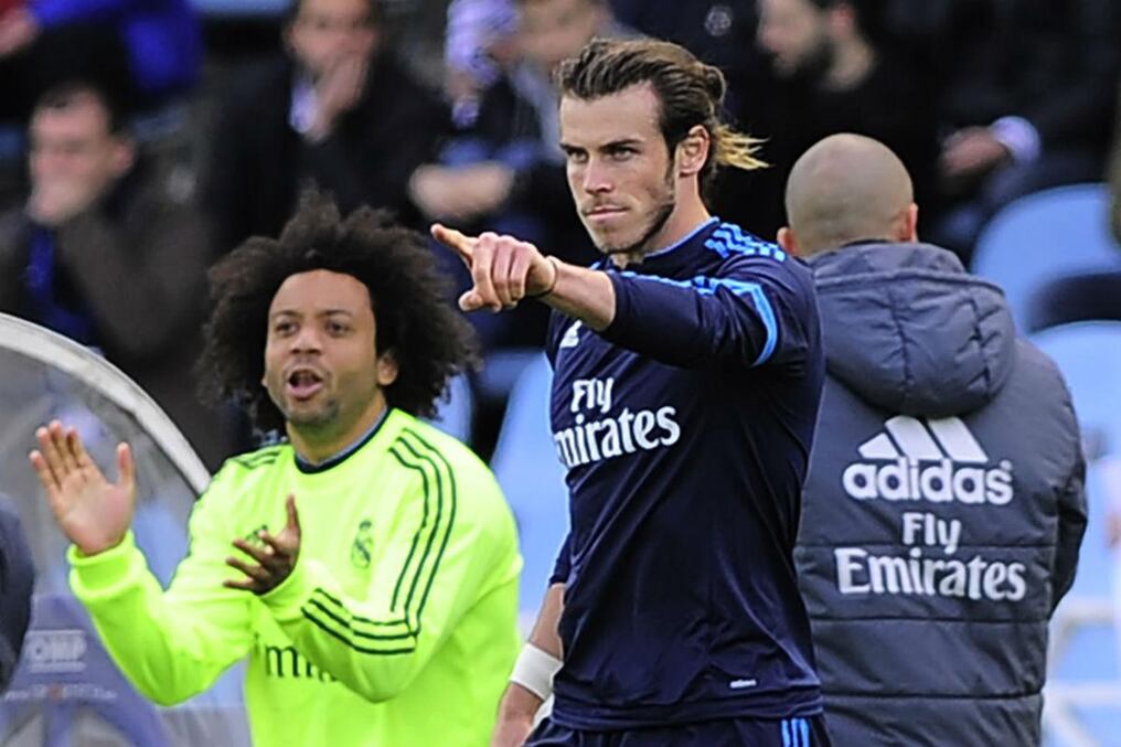 En ausencia de las estrellas, fue Gareth Bale la figura del partido. Foto: AFP.
