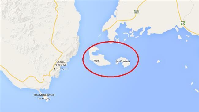 El acuerdo preveía en particular la cesión a Arabia Saudita de las islas Tiran y Sanafir, situadas estratégicamente en la entrada del golfo de Aqaba.