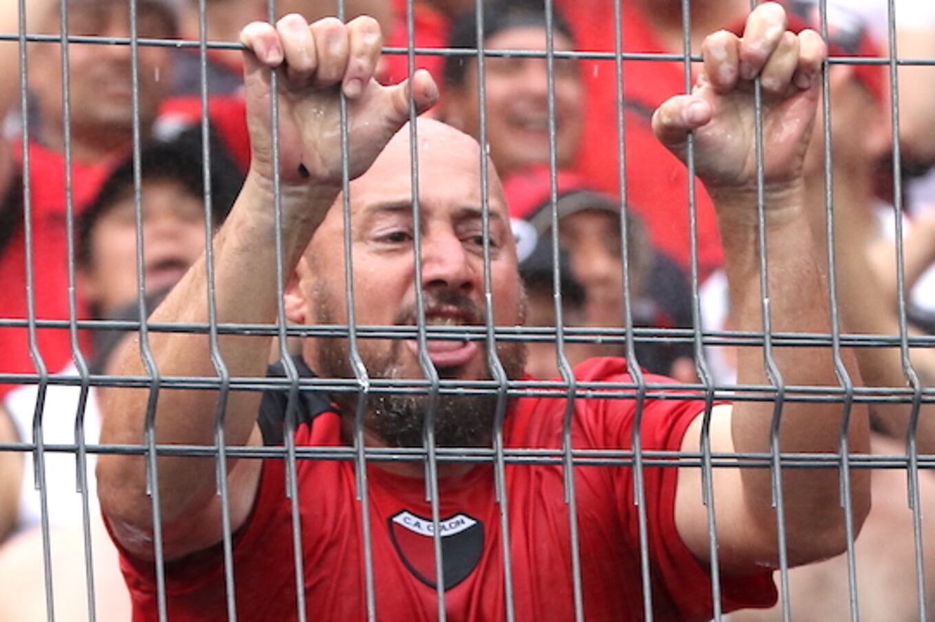 El sufrimiento también fue parte del show.