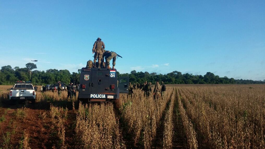 Tras tensión, hubo desalojo sin violencia en Morombí