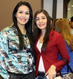 Norma Lambaré y Miriam Díaz.[/caption]