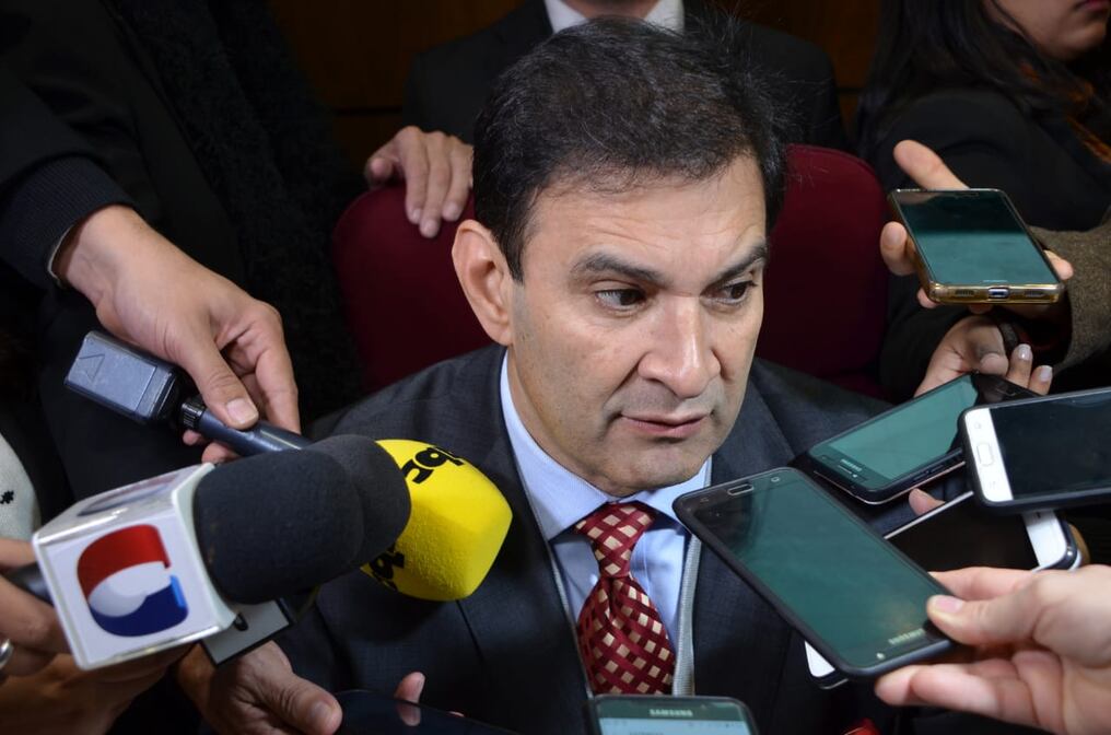 Silvio Ovelar, presidente del Congreso. Foto: Gentileza