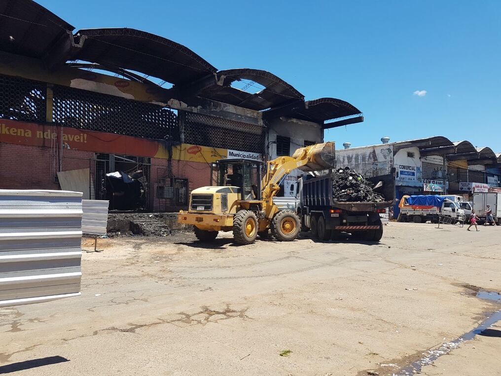 Bloque C del Mercado de Abasto. Foto: Municipalidad de Asunción