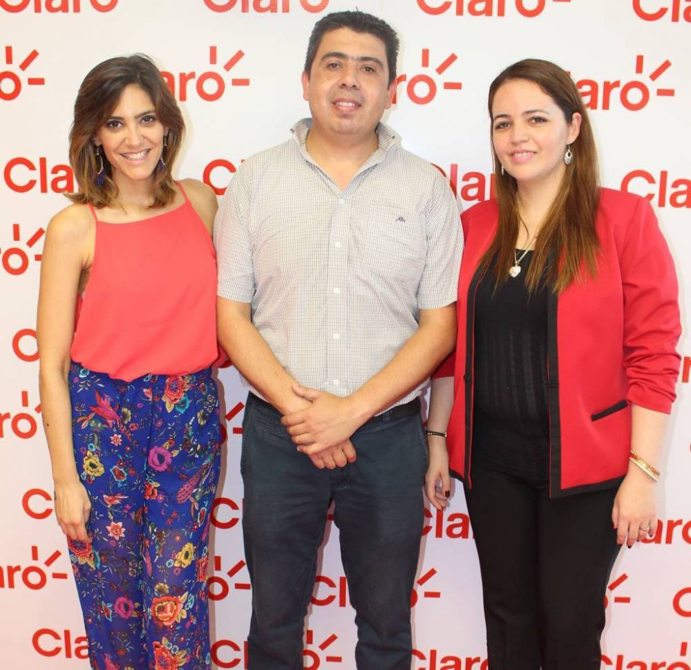 Lucía Sapena, Pablo López y Patricia Ferreira. 