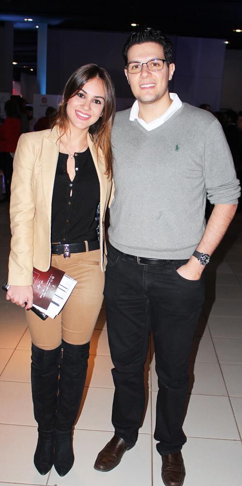 Giselle Riveros y Edward Hammoud.