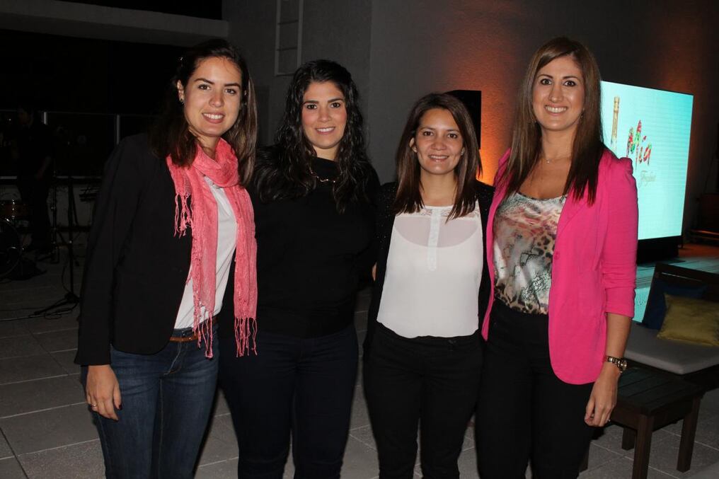 Patricia Godoy, Anahí Troche, Romina Ruggilo y Andrea Britos.