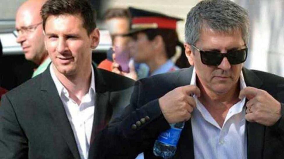 Lionel Messi y su padre Jorge Horacio condenados por la justicia española.