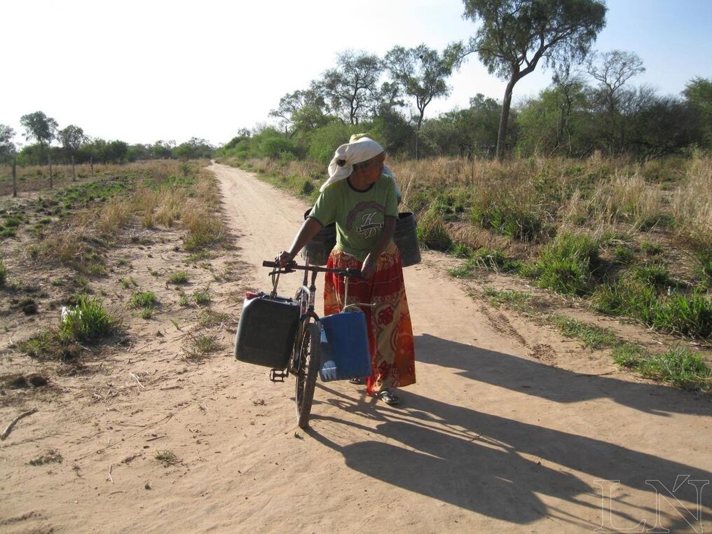 Una de las características que conllevará la Niña será la escasez de agua en el Bajo Chaco.