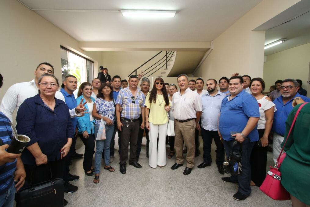 Candidatos a diputados del PLRA.