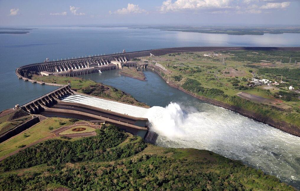 Récord de producción eléctrica en Itaipú de 94.207 GWh. Foto: @itaipuparaguay.