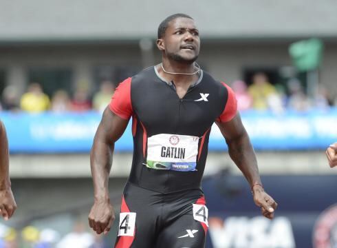 Justin Gatlin, uno de los ex dopado estára en competencia de Río.