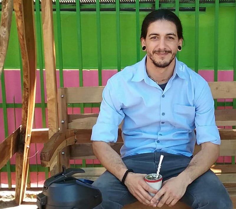 Cristian Jacobo, encargado de Relaciones Públicas de El Almancén, Paraguarí.