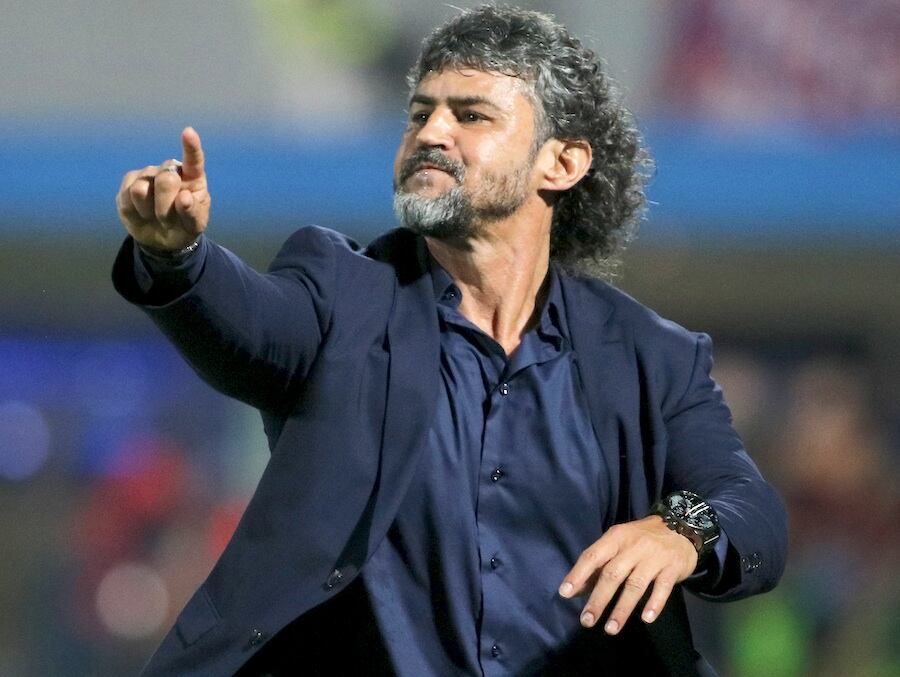 El técnico liberteño se mantiene invicto al frente del plantel.FOTO: ARCHIVO