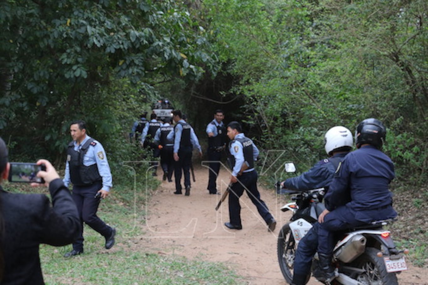 Se presumió que ingresaron a la zona del Botánico, pero se descartó.FOTO:NÉSTOR SOTO