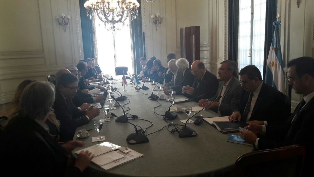 Reunión bilateral Paraguay-Argentina. Foto: Gentileza.