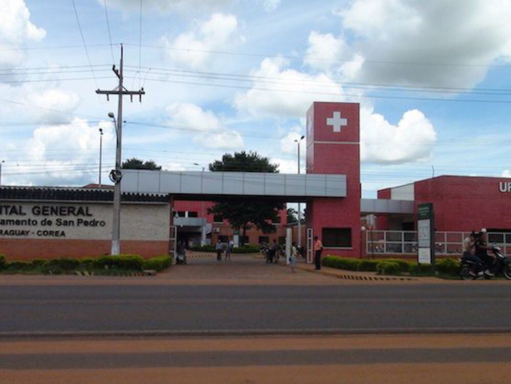 Hospital de Santa Rosa del Aguaray. Foto: Lorenzo Aguero
