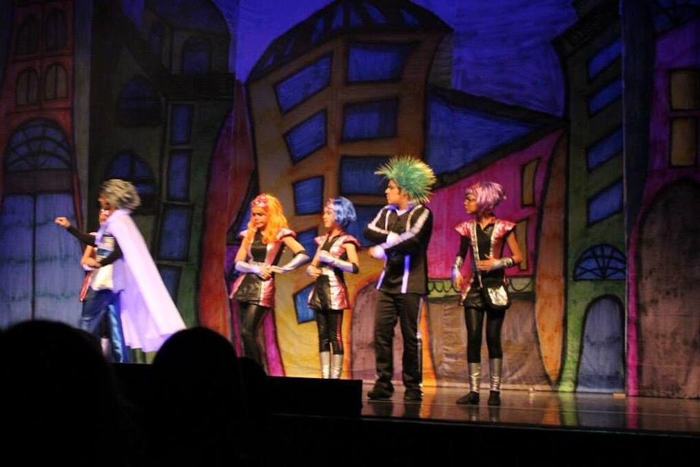 Axioma Teatro en la presentación del 13º Festival Mundial de Teatro Infantil. Foto: Gentileza.