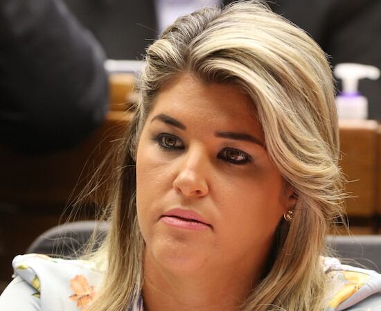 Cynthia Tarragó, ex diputada colorada, detenida en EEUU.