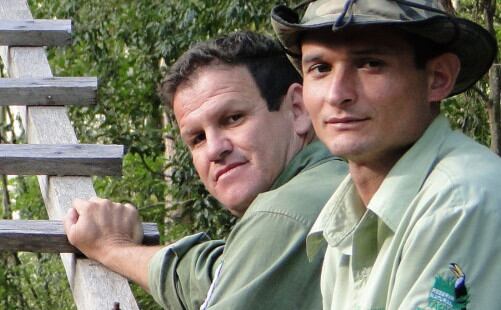 Los guardaparques Rumildo Toledo (36) y Artemio Villalba (51), asesinados en la Reserva Natural Privada Tapytá (Caazapá), mientras realizaban su tarea de patrullaje el pasado 18 de agosto. Foto: aleteia.org