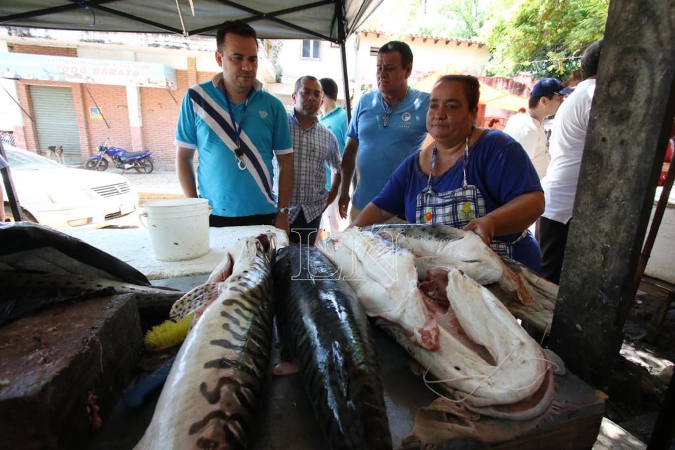 La feria en Remanso continúa hasta agotar stock. Foto: Pánfilo Leguizamón.