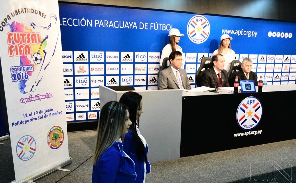En las oficinas de la APF tuvo lugar la presentación oficial de este gran evento continental. Foto: Fernando Riveros.