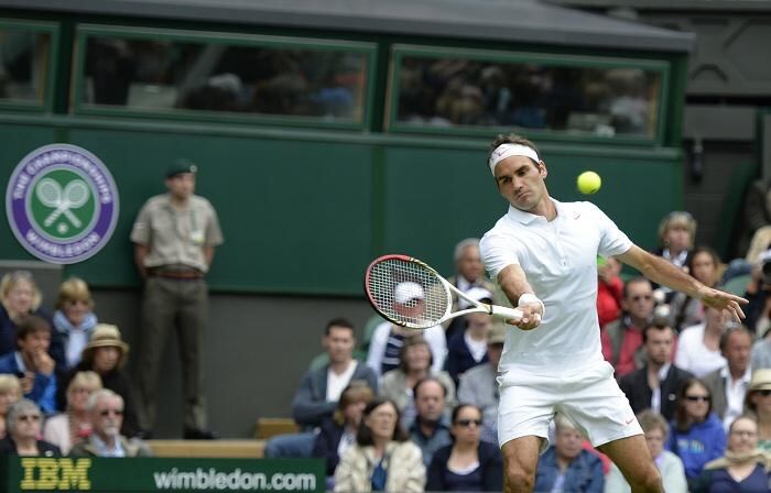 Dominic Thiem (AUT/N.13) derrotó a Roger Federer (SUI/N.3) 7-6 (7/2), 6-4.