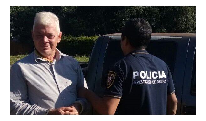 Leoncio Ocampos González fue detenido tras ser sindicado como el presunto autor de la muerte de su ex esposa. Foto: Prensa 5