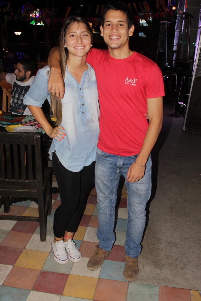 María Eugenia González y Guillermo Jara.[/caption]