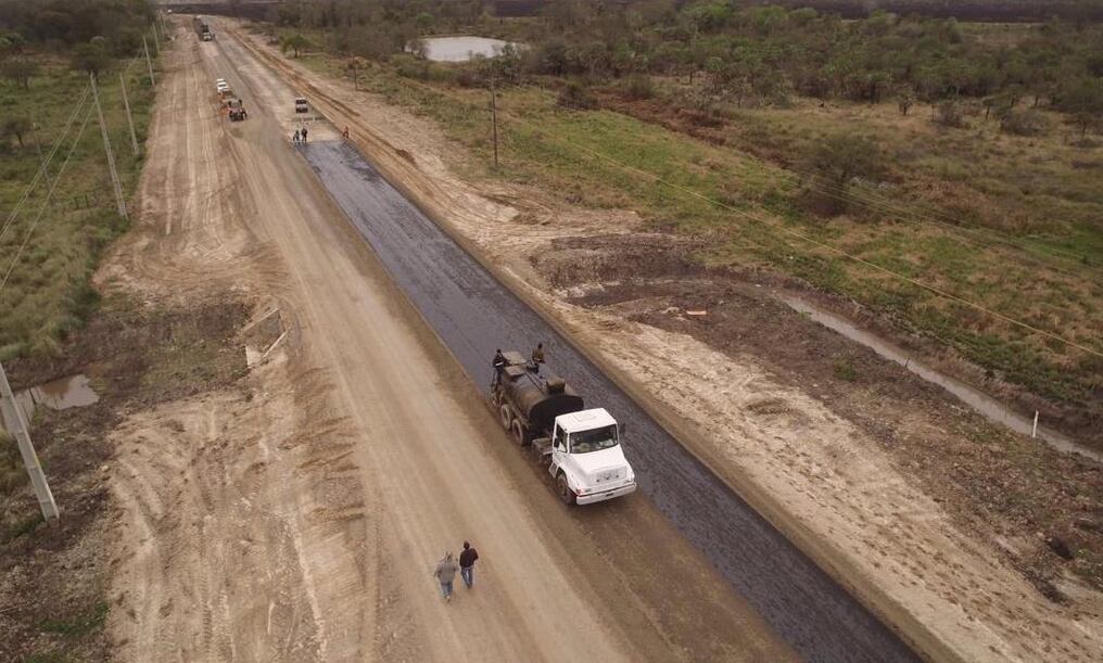 La constructora Heisecke ya intervino en un total de 38 km de terraplén de los 62 km del tramo.