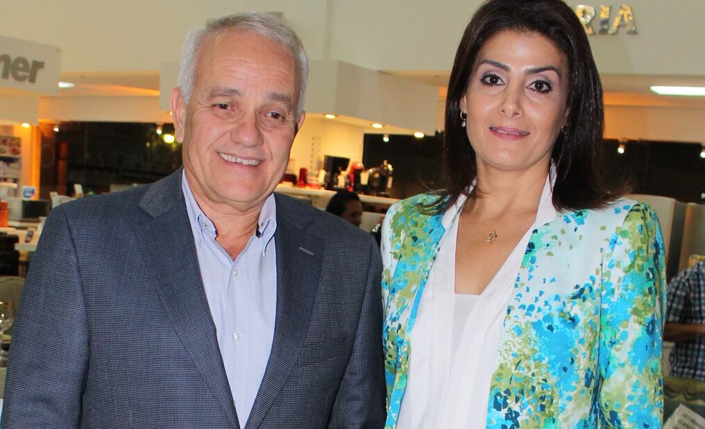 Mauro González Oddone y Raquel Aguilar de González Oddone. 