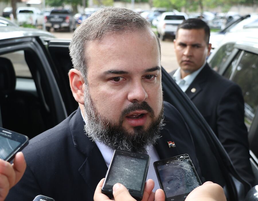 Ariel Martínez, ministro del Interior.
