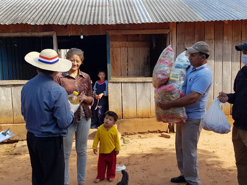 El comunicado del gremio afirma que se han distribuido 2.550 kits de provistas de 24 a 38 kilos cada una, y 53.000 kilos de carne, a partir del pasado 24 de marzo hasta la fecha. Foto: Gentileza.