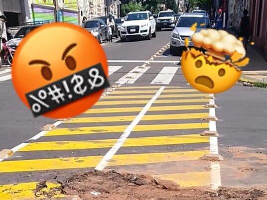 "Así yo no apoyo la Bicisenda", dice la campaña que se da en redes. Foto: Facebook
