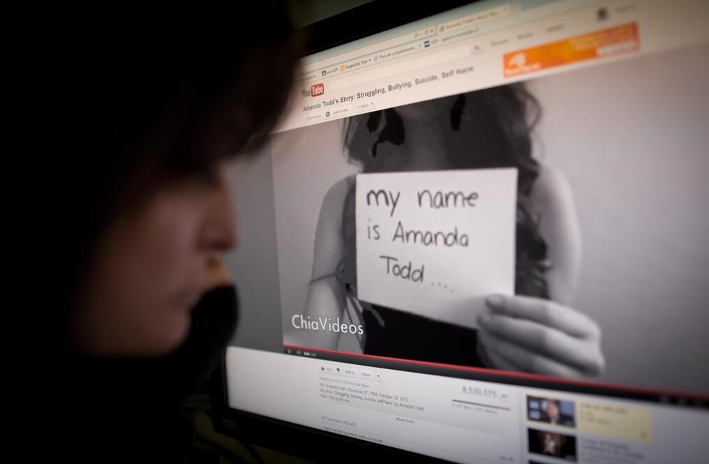 El caso de Amanda Todd, una joven canadiense víctima de acoso, captó la atención mundial y puso la problemática en la mira. Foto: MLADEN ANTONOV / AFP