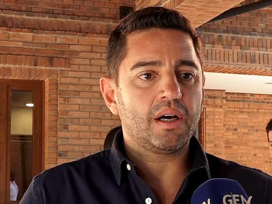El presidente de la Junta de Gobierno, Pedro Alliana, comentó el retraso del pago a funcionarios por la situación financiera que atraviesa el partido debido a la suspensión del pago de subsidio por parte del Gobierno y los morosos que no abonan su aporte partidario. Foto: Archivo