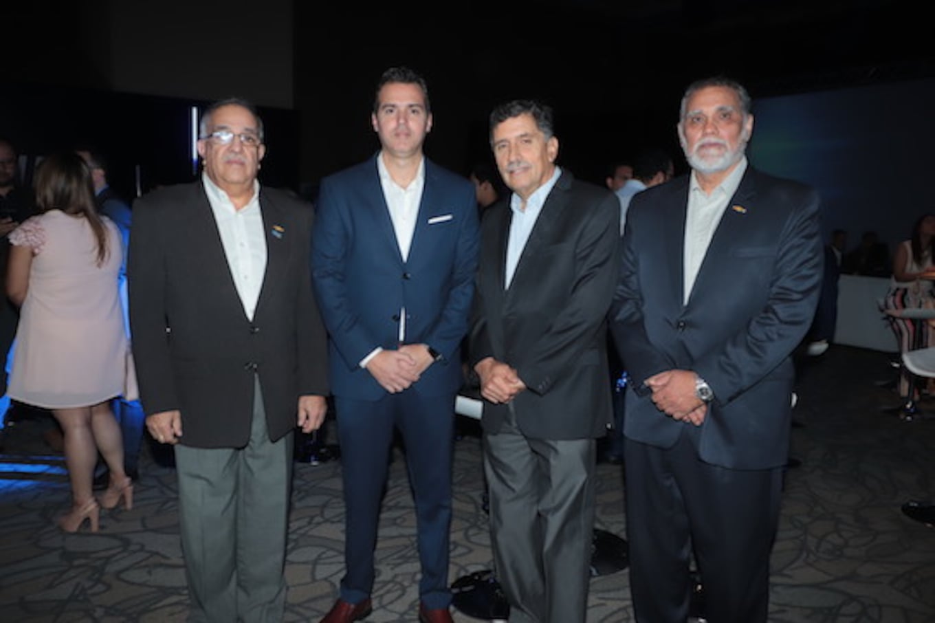 Álvaro Sevillano, Carlos Daumas, Javier Zuccolillo y Alberto Aquino.