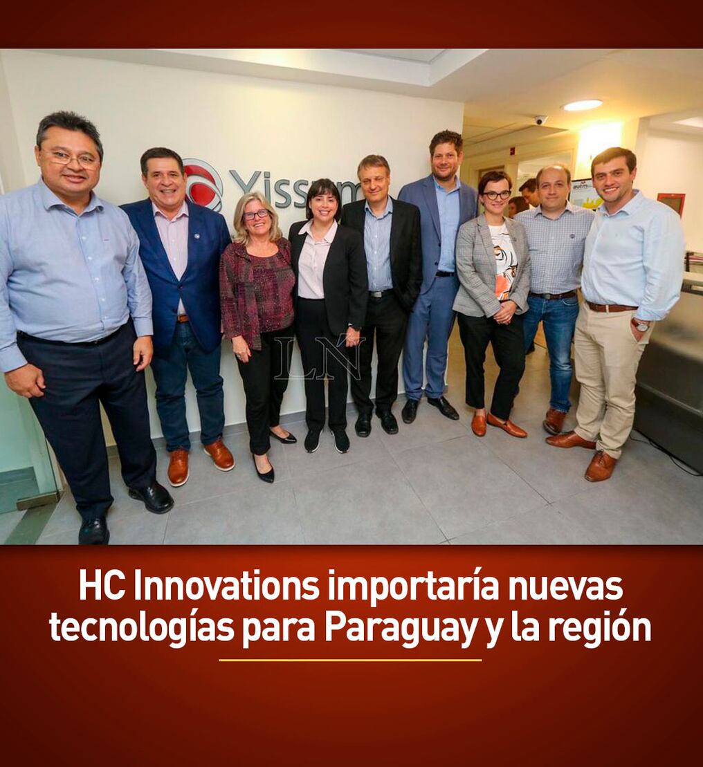HC Innovations importaría nuevas tecnologías para Paraguay y la región